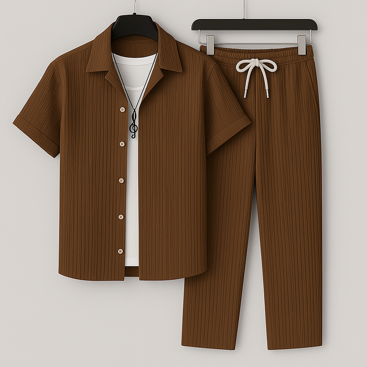 Panfilo - Relaxed Linen Two Piece Set