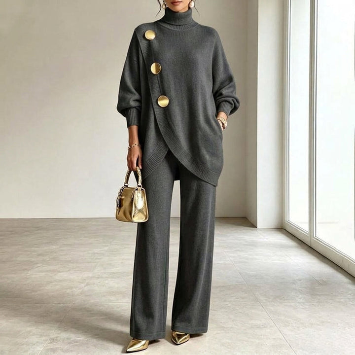 Raffavene - Elegant Knitted Two-Piece Set