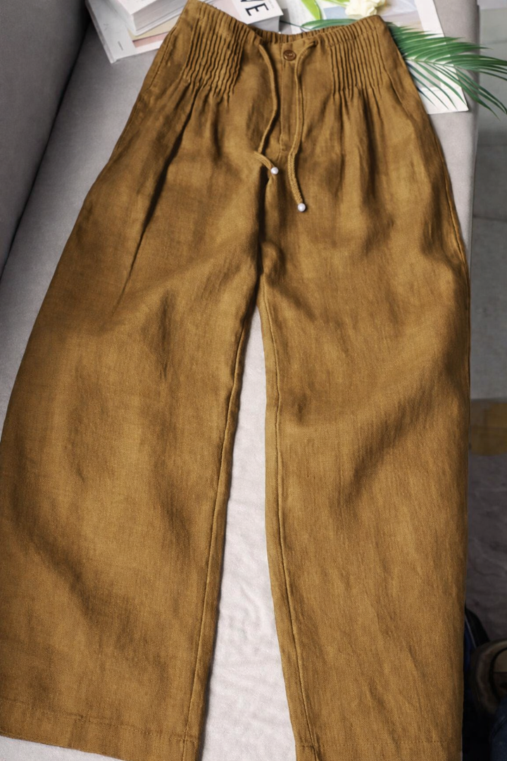 Kuupik -  Linen Wide Leg Pant