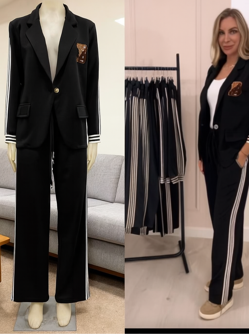 Alynza - Blazer And Trouser Set