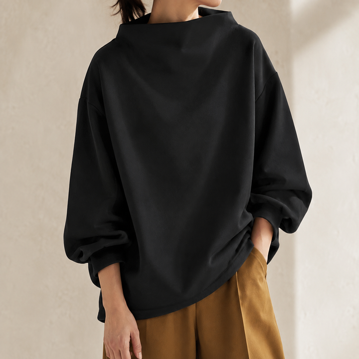 Tessira - Oversized Long Sleeve Top
