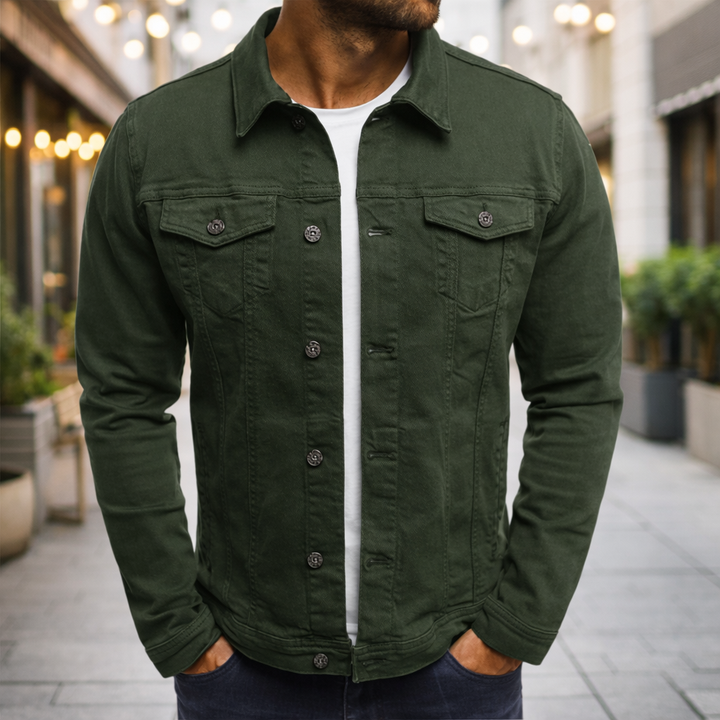 Steponas - Casual Heren Denim Jacket