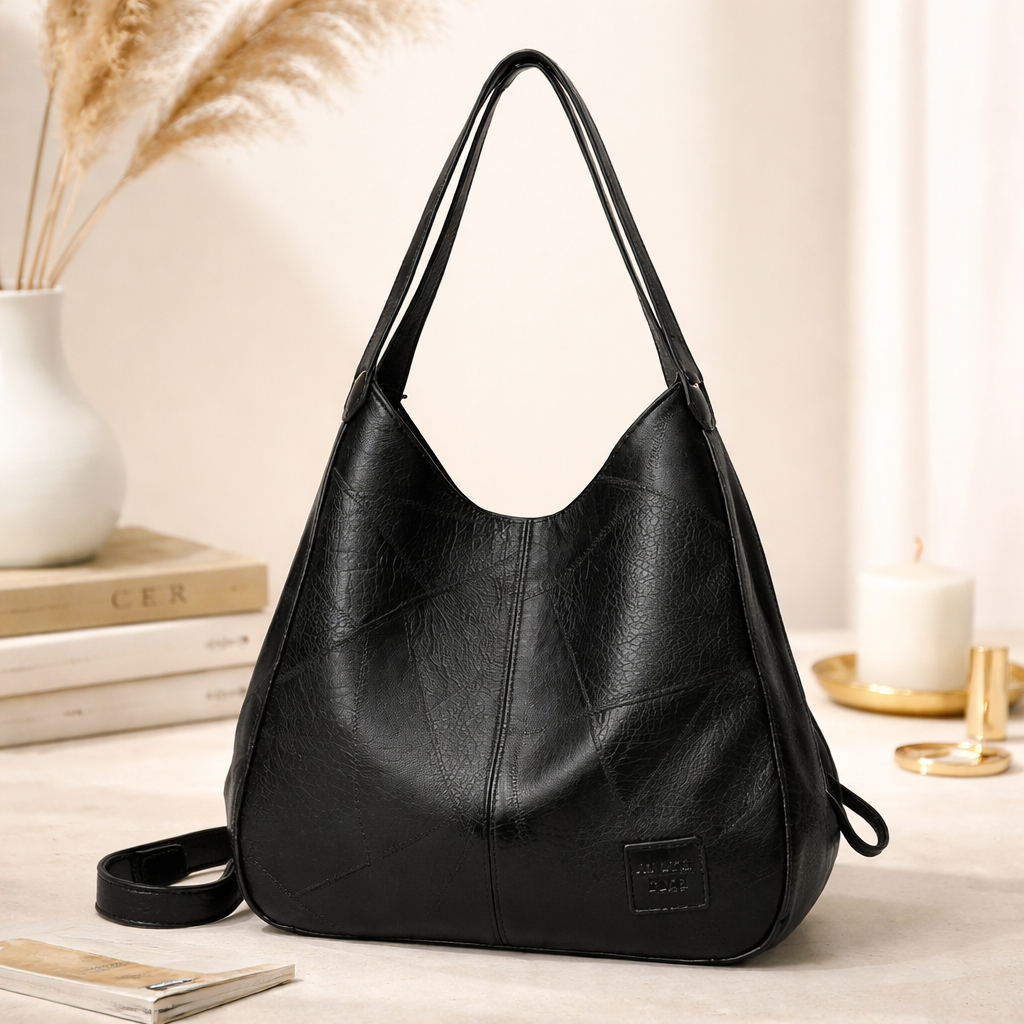 Mavise -  Leather Shoulder Bag