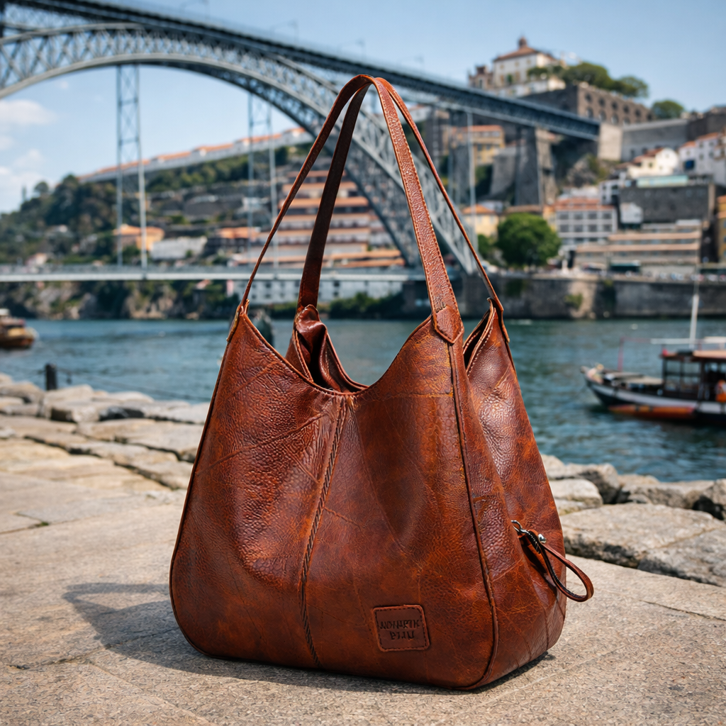 Mavise -  Leather Shoulder Bag