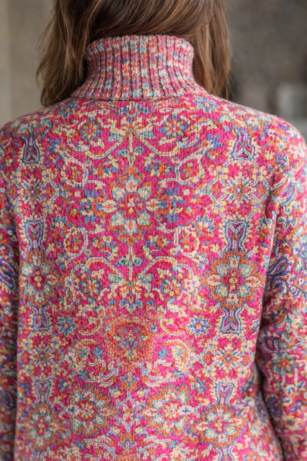 Miraen - Long Sleeves Turtleneck Sweater