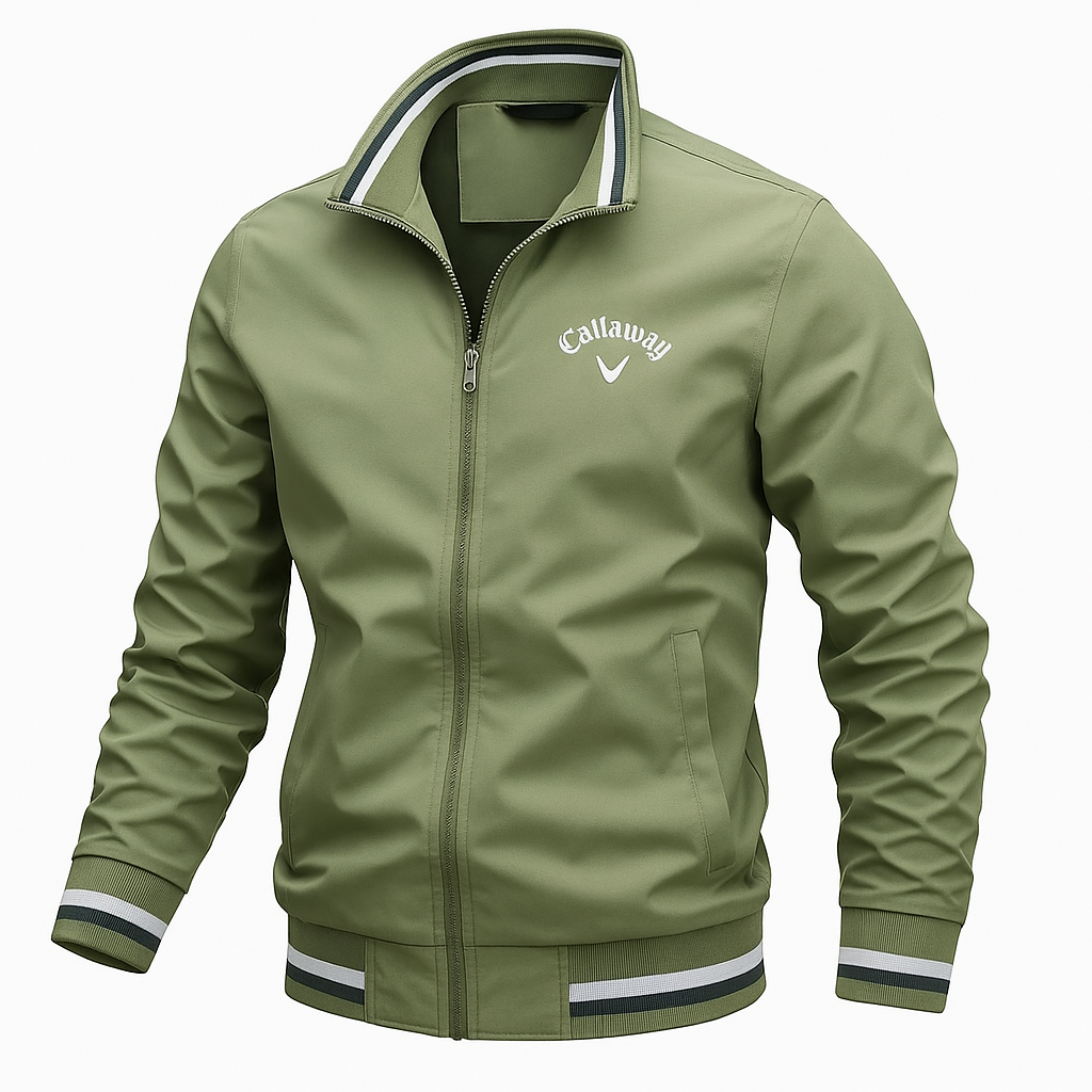 Jason - Embroidered Callaway Zipper Jacket