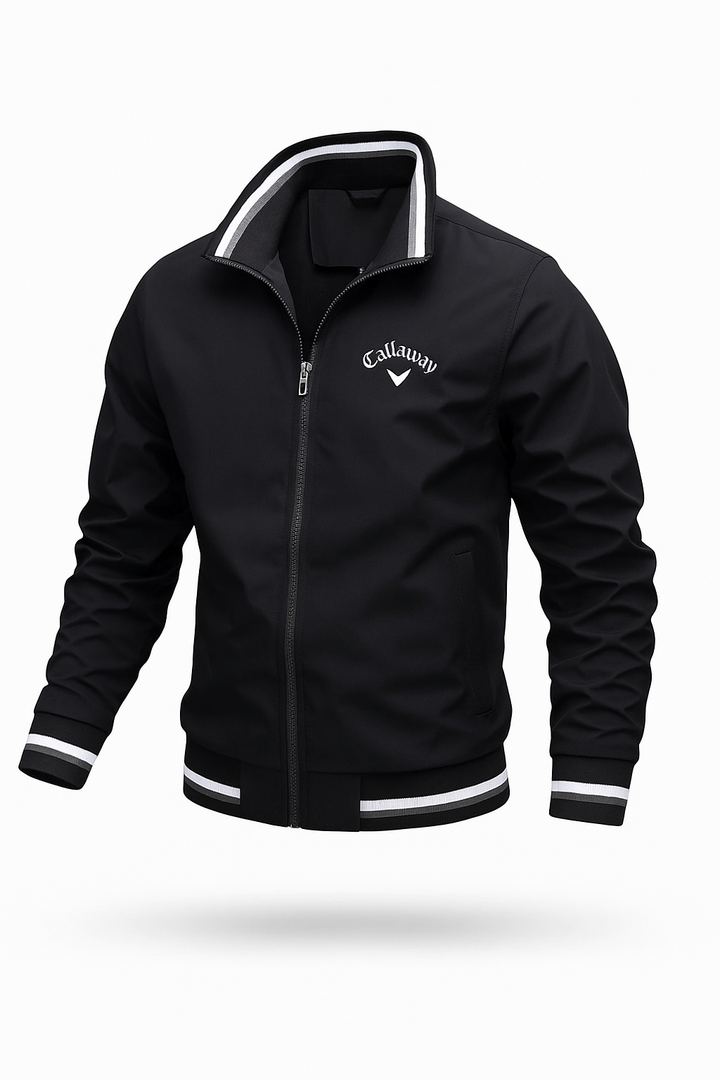 Jason - Embroidered Callaway Zipper Jacket