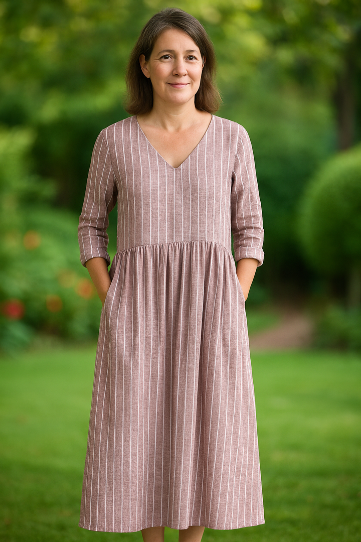 Gregoria - Casual Striped Dress