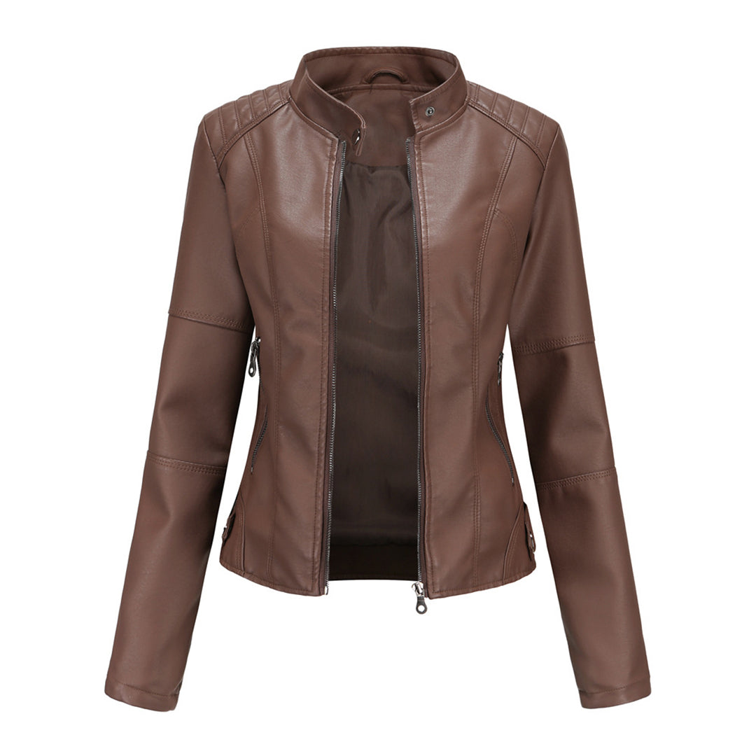 Hanneke - Stylish Leather Jacket