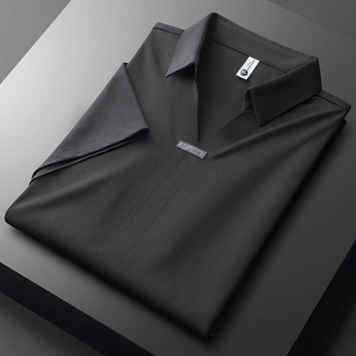 Milton - Breathable Silk Polo Shirt