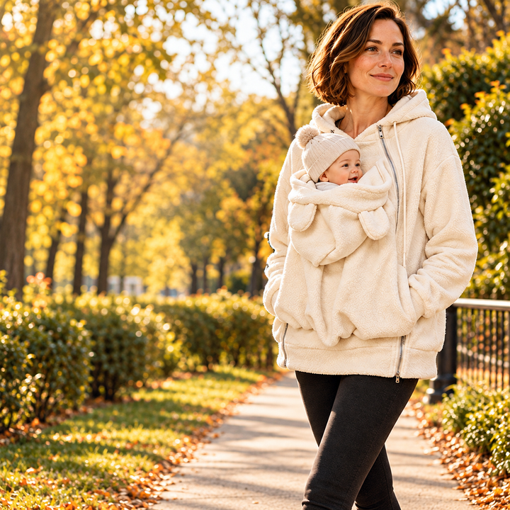 Tatjuira - Babywearing Hooded Fleece Jacket