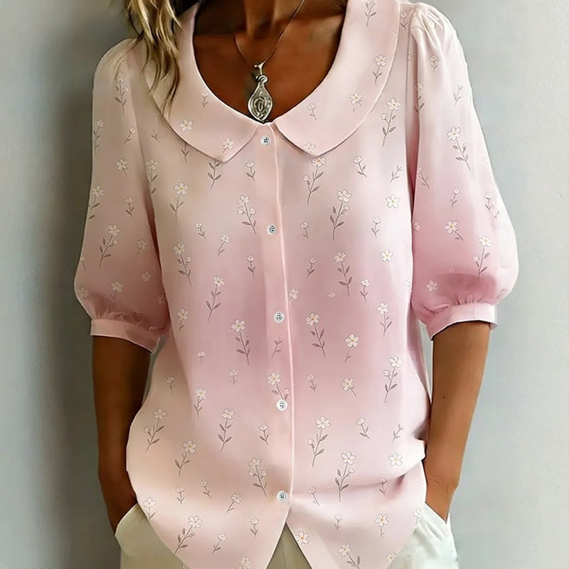 Huynh - Floral Print Blouse