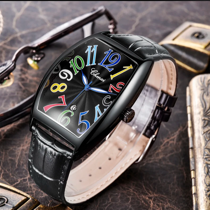 Simond - Stylish Watch With Leather Strap