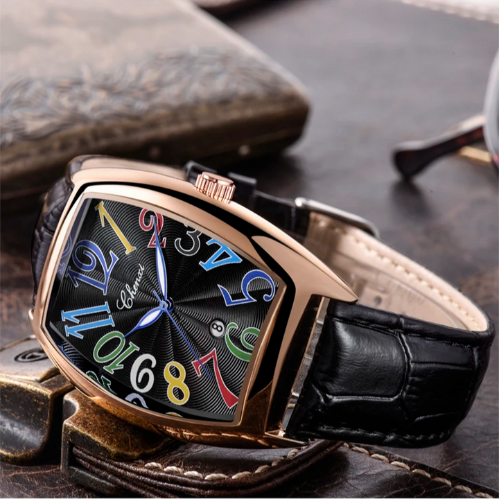 Simond - Stylish Watch With Leather Strap