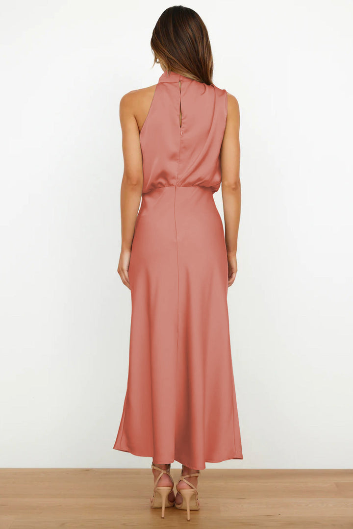 Lydia - Long Dress With Halter Neck