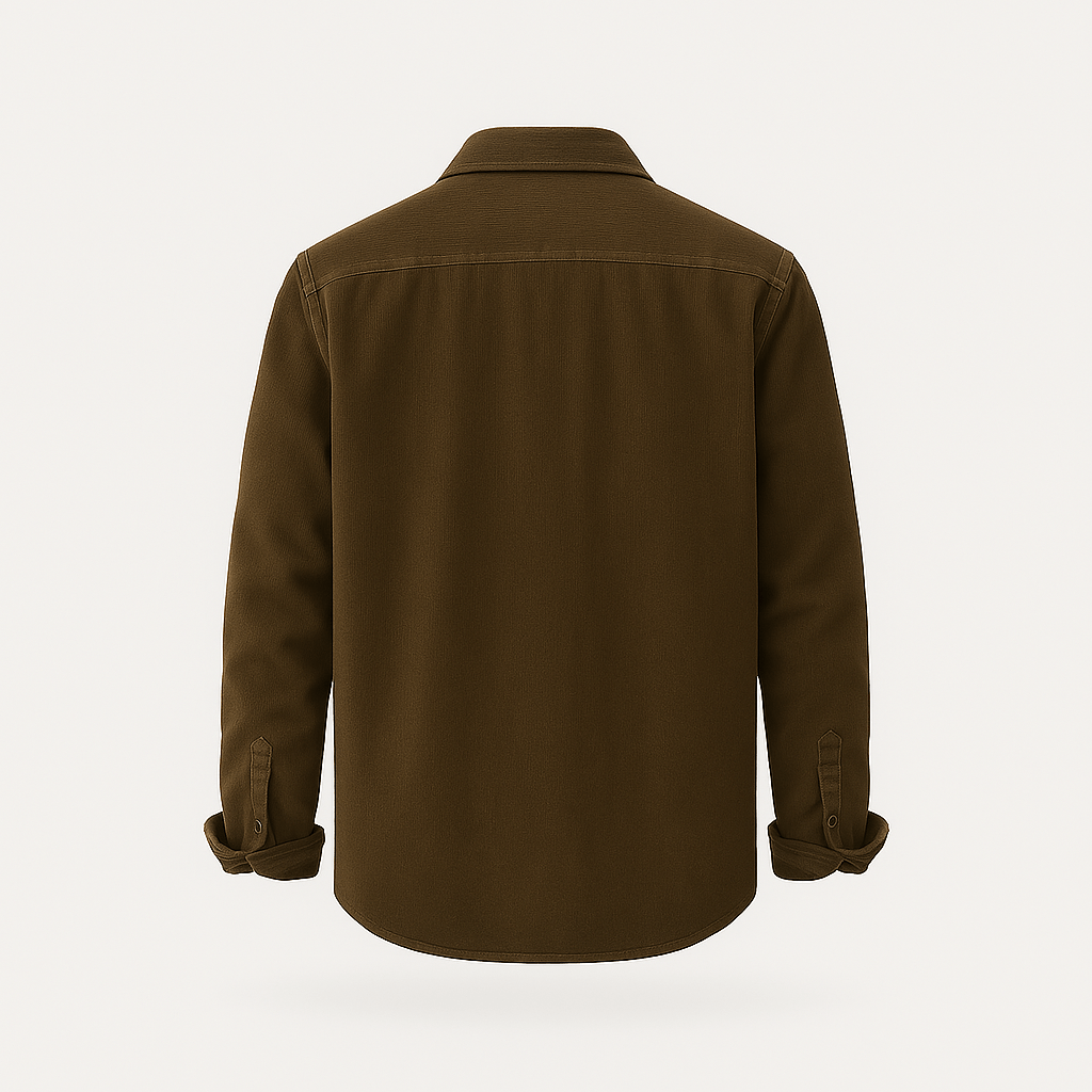 Hamdun - Corduroy Shirt With Buttons