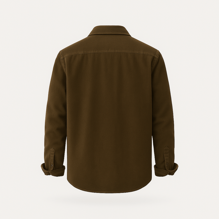 Hamdun - Corduroy Shirt With Buttons
