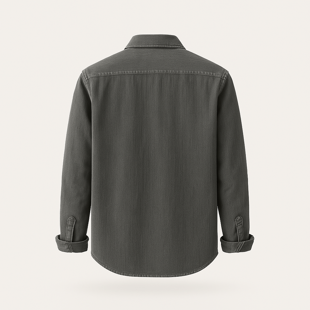 Hamdun - Corduroy Shirt With Buttons