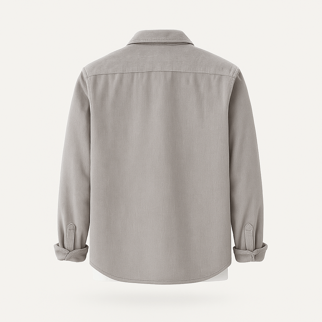 Hamdun - Corduroy Shirt With Buttons
