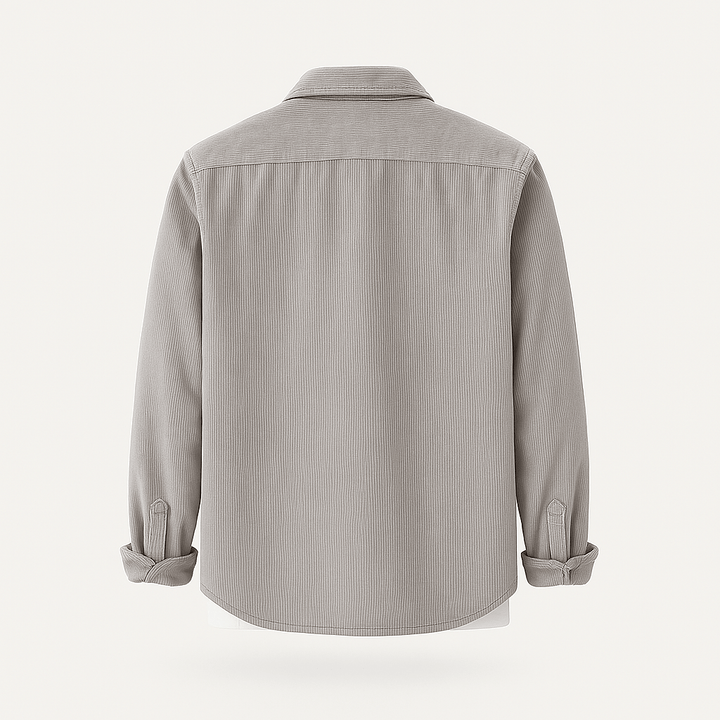 Hamdun - Corduroy Shirt With Buttons