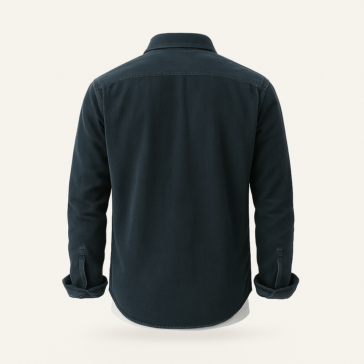 Hamdun - Corduroy Shirt With Buttons