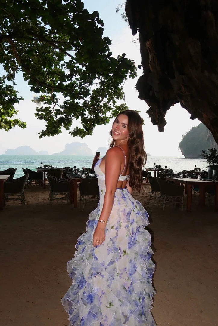 Mikayla - Elegant Dress With Ruffles