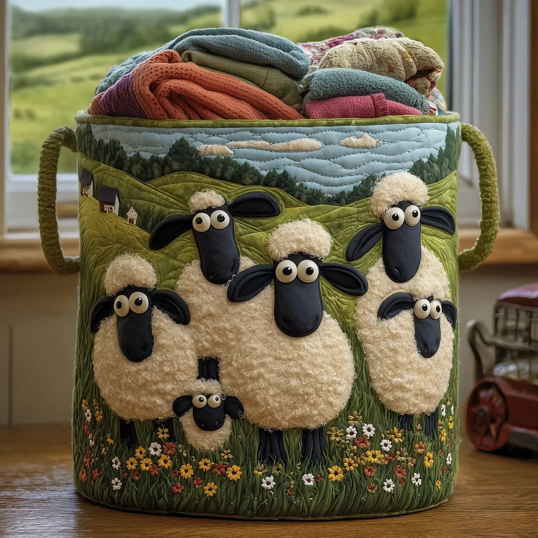 Solaredge - Hand Quilted Decorative Storage Basket
