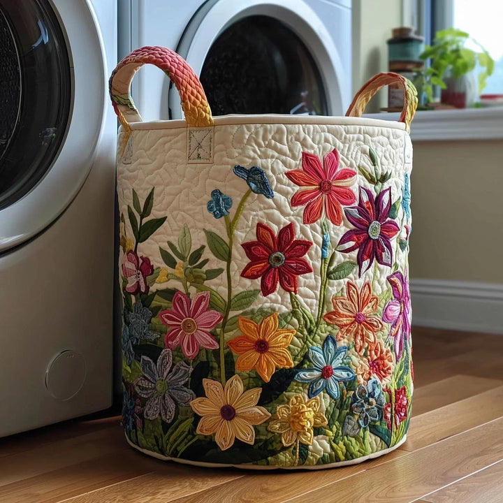 Solaredge - Hand Quilted Decorative Storage Basket