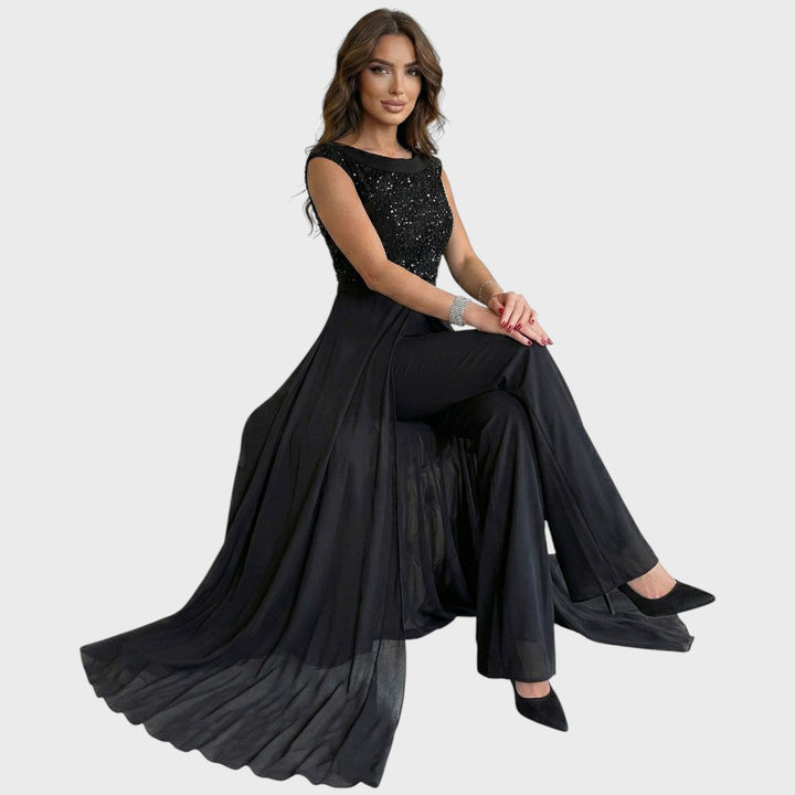 Tomosina - Elegant Sleeveless Jumpsuit
