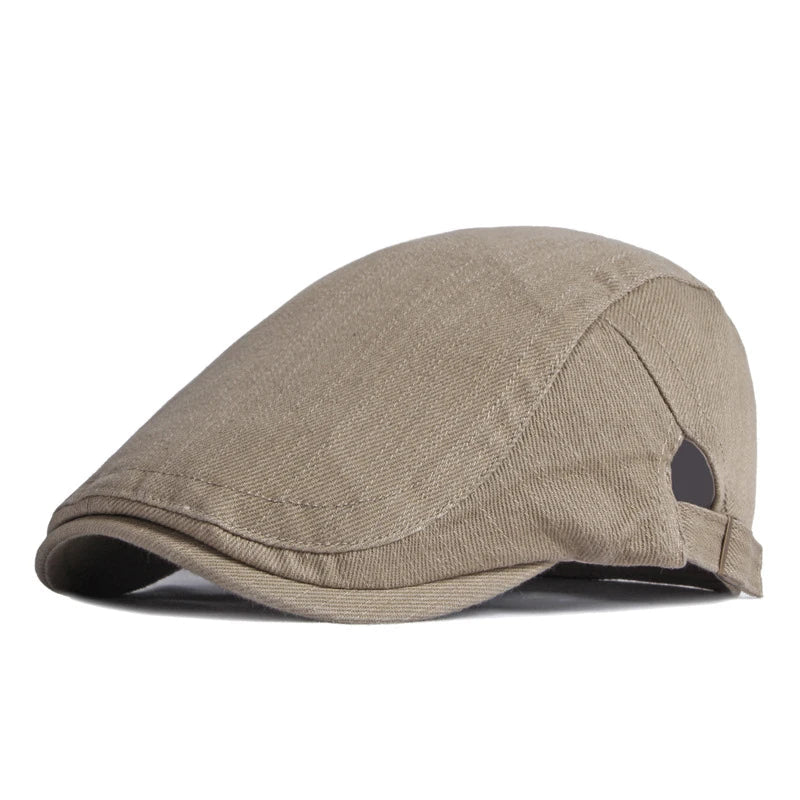 Rollason - Adjustable Cotton Flat Cap