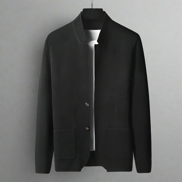 Nandor - Knitted Cardigan With Front Pocket