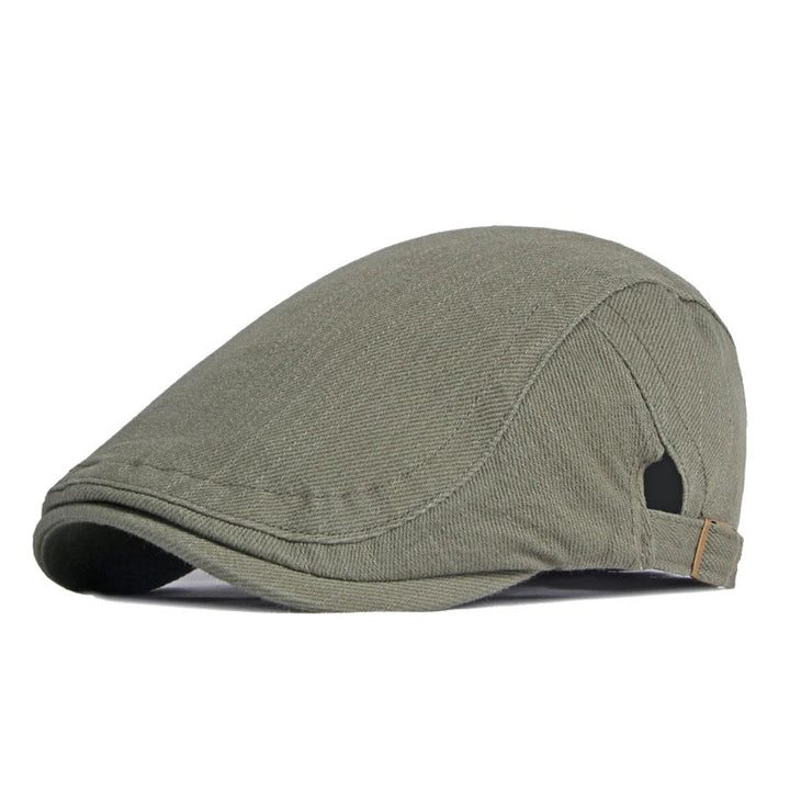 Rollason - Adjustable Cotton Flat Cap