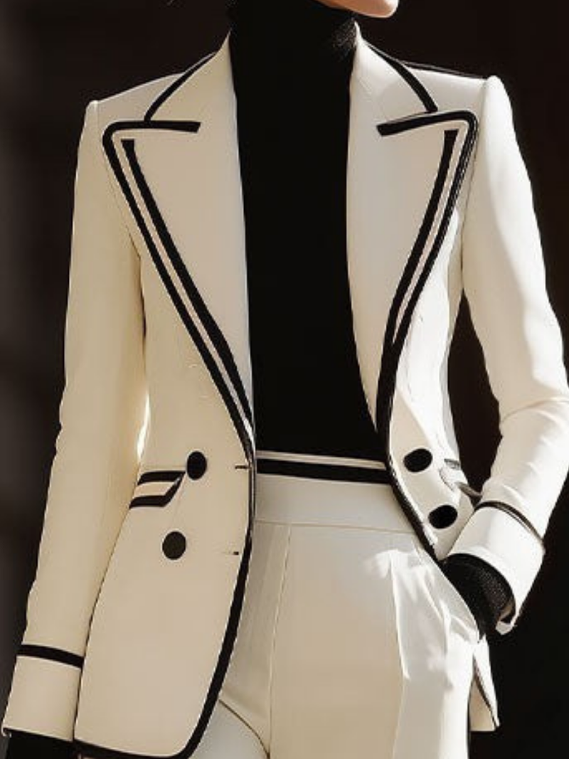 Kaushini - Wide Leg Two Piece Suit