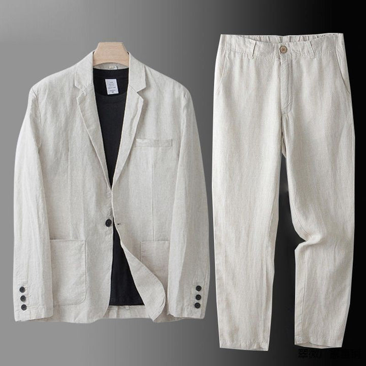 Sverrir - Linen Two Piece Suit