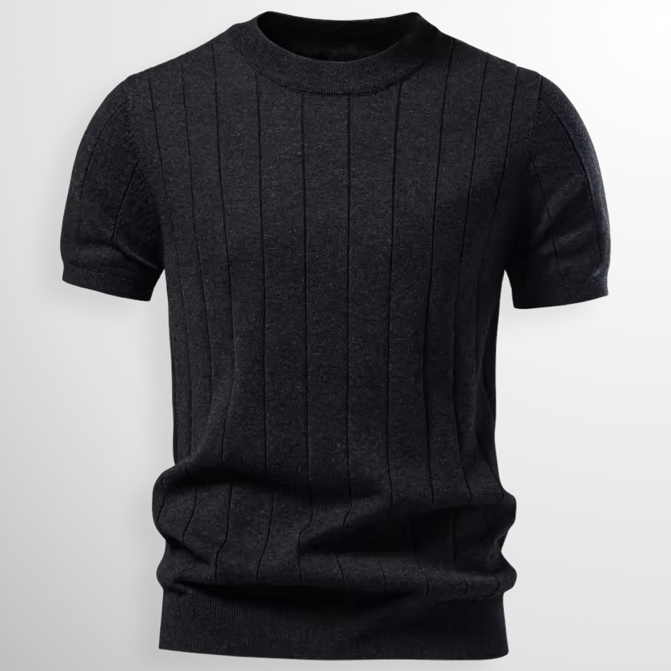 Driessen - Ribbed Knit T-Shirt