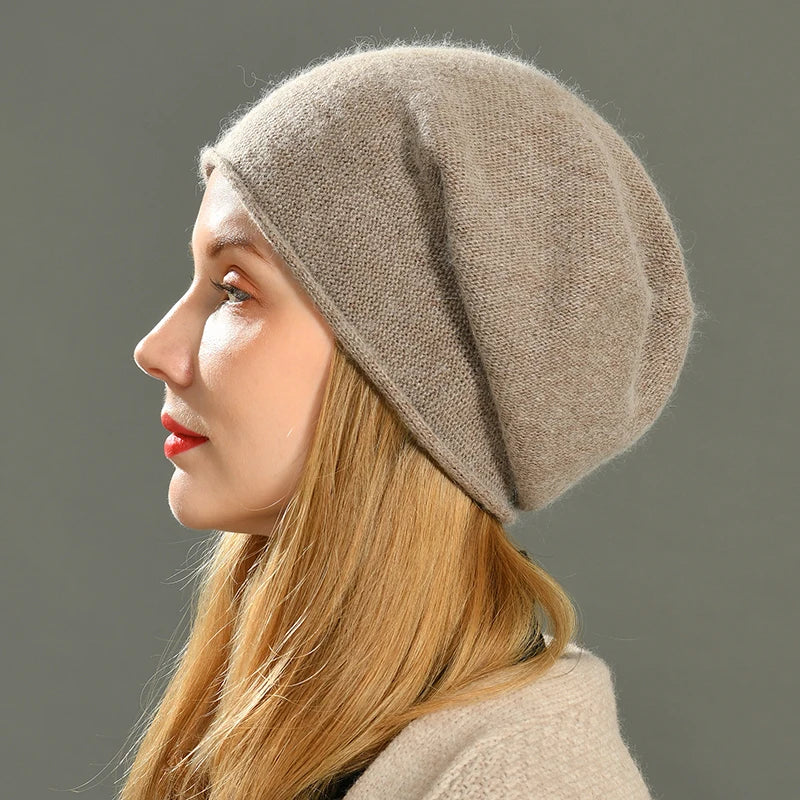 Jaysie - Cashmere Warm Knitted Hat