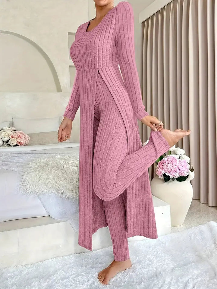 Zayda - Elegant Knitted Two Piece Set