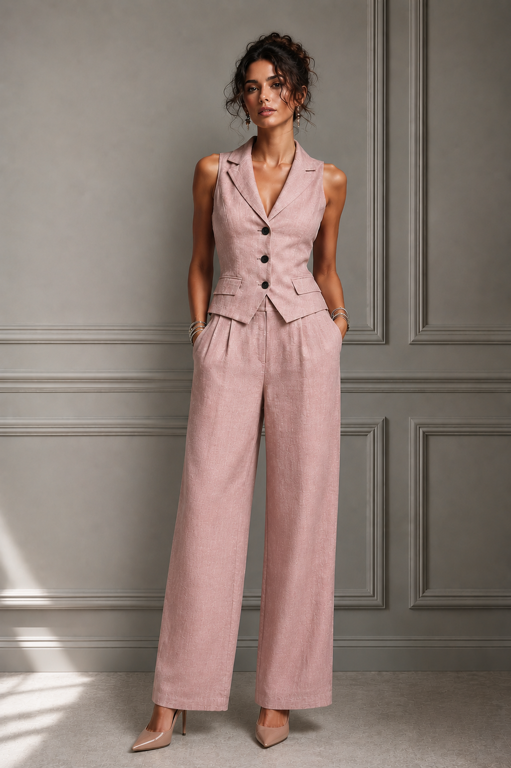 Jileena - Comfortable Two Piece Set