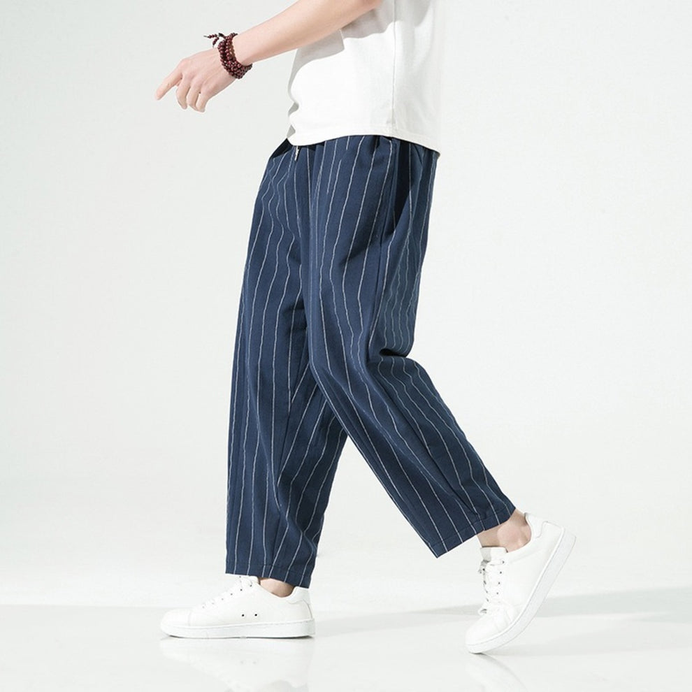 Milner - Striped Relaxed Fit Trousers