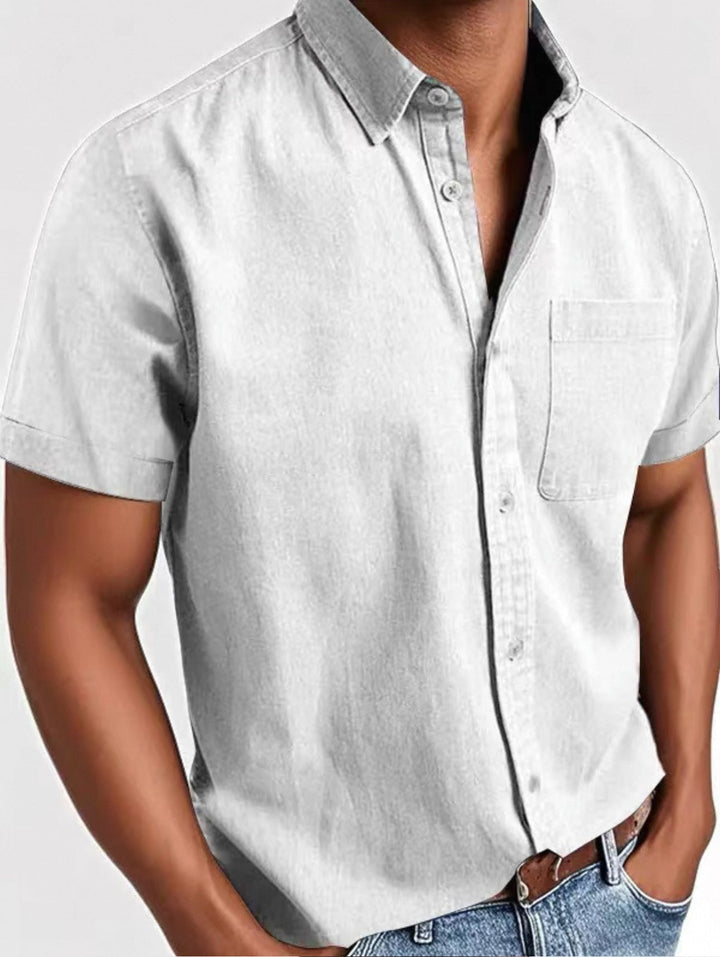 Maxence - Short Sleeve Summer Shirt