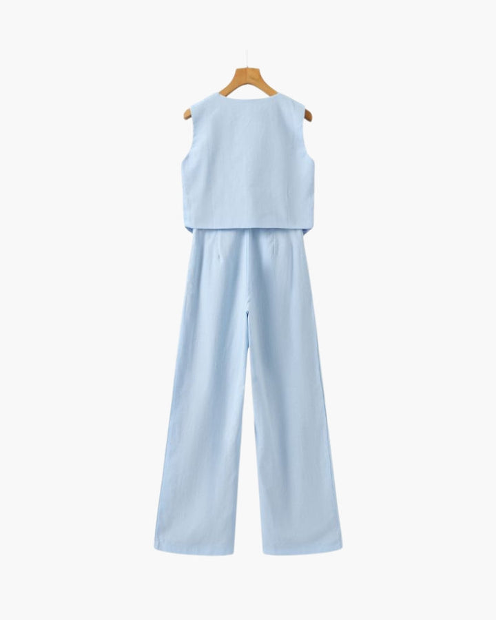 Lenaya - Two-Piece Linen Suit