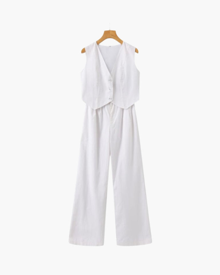 Lenaya - Two-Piece Linen Suit