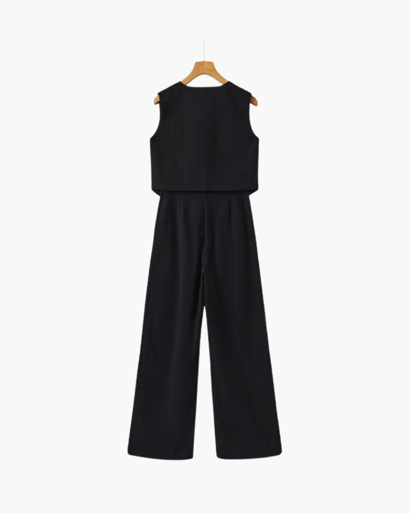 Lenaya - Two-Piece Linen Suit