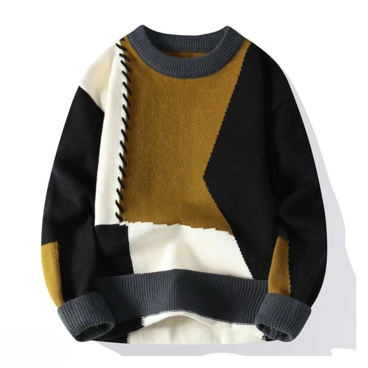 Fridolin - Color Block Sweater