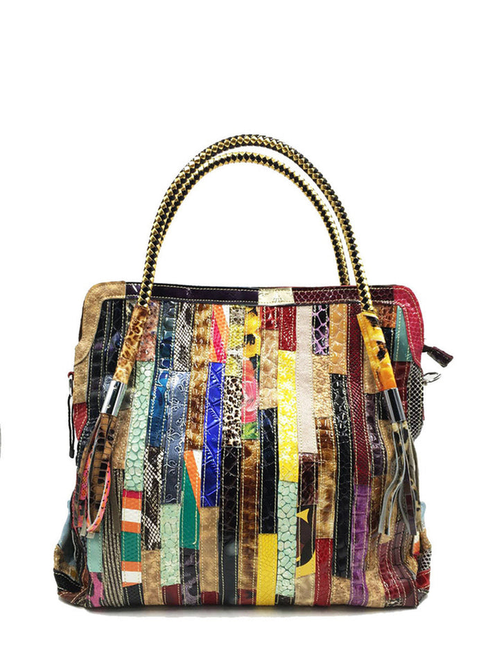 Zinnette - Fashion Western Style Colorful Handbag