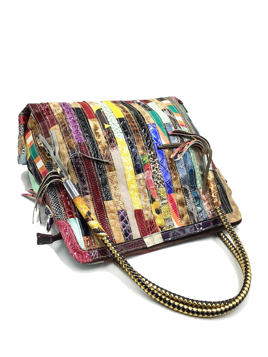Zinnette - Fashion Western Style Colorful Handbag