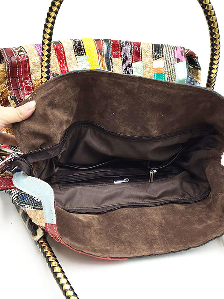 Zinnette - Fashion Western Style Colorful Handbag