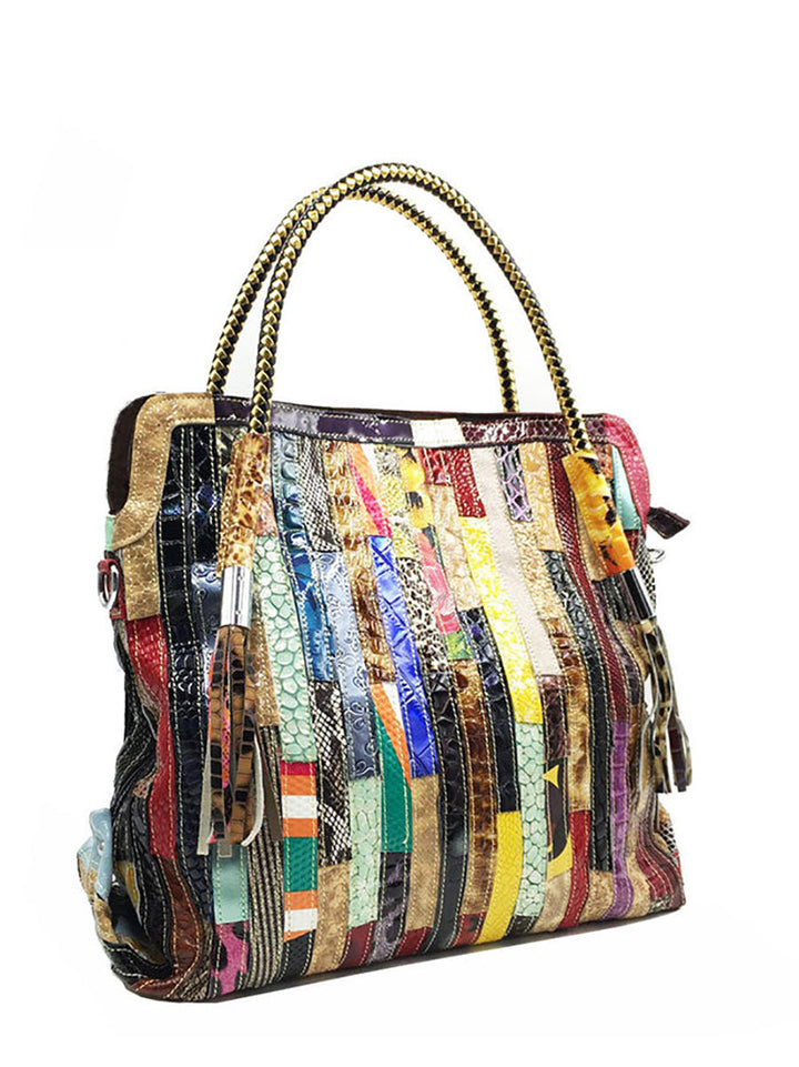 Zinnette - Fashion Western Style Colorful Handbag