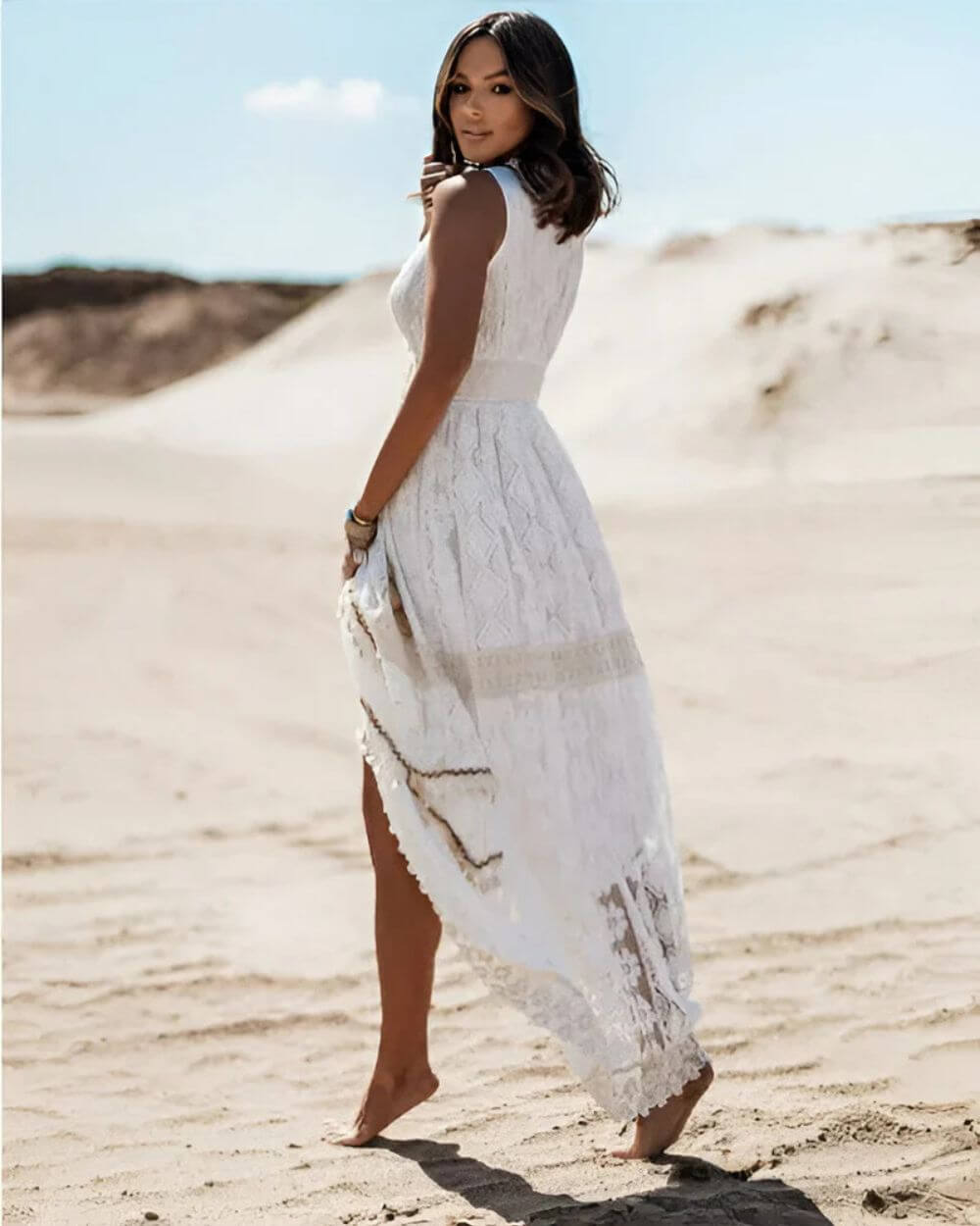 Jooli - Elegant Bohemian Style Dress