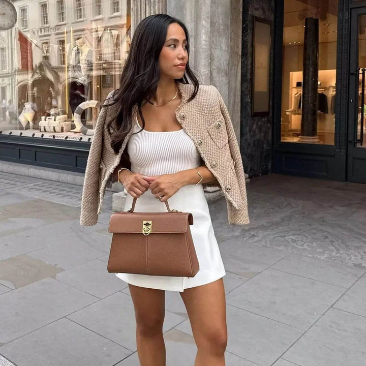 Graciana - Stylish Tweed Jacket